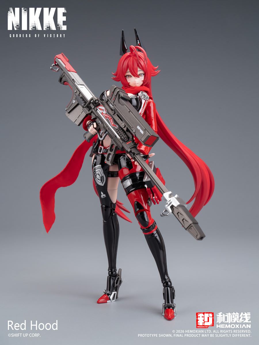 勝利の女神:NIKKE レッドフード 1/12プラスチックキット【予約商品】