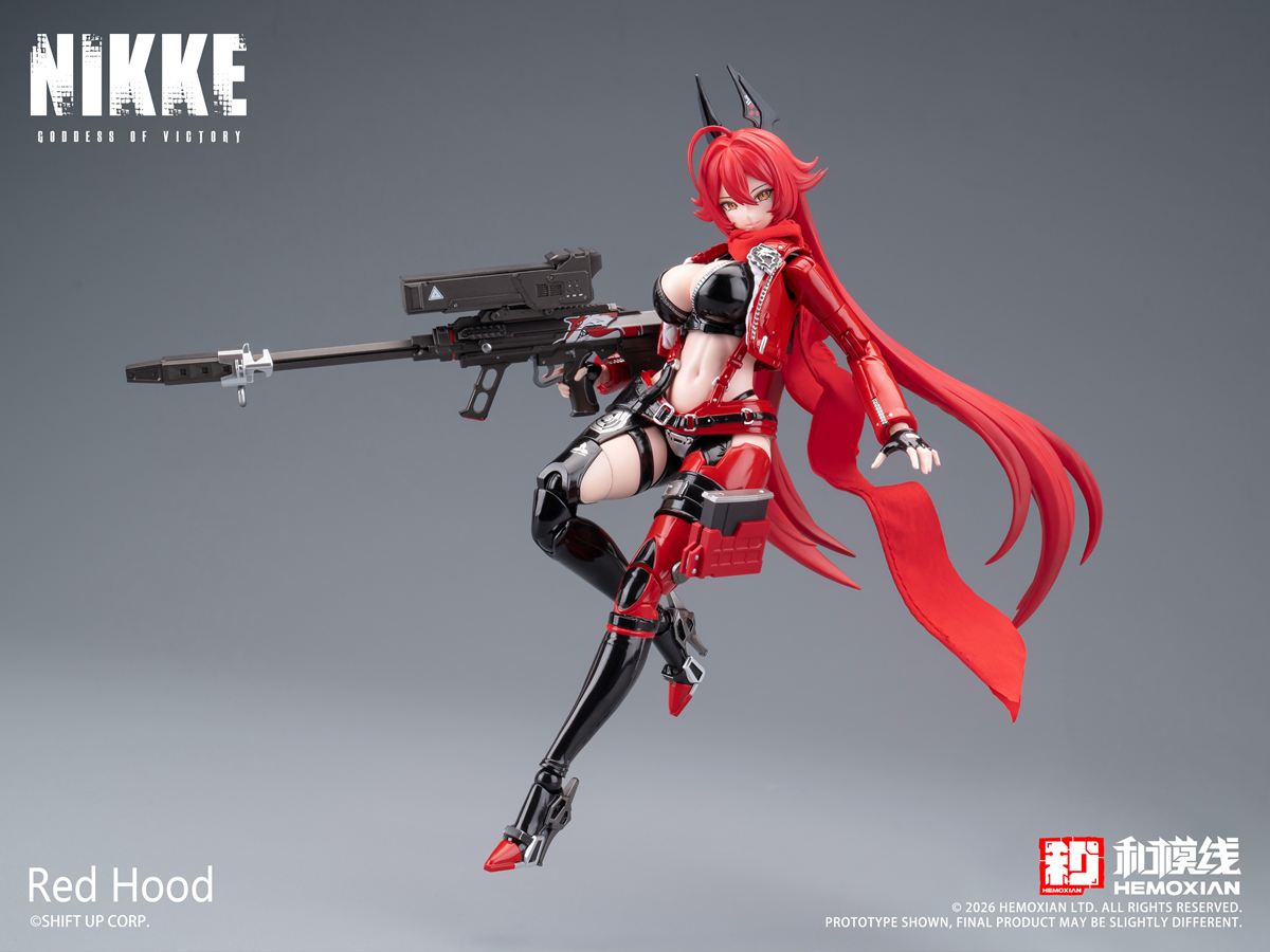 勝利の女神:NIKKE レッドフード 1/12プラスチックキット【予約商品】
