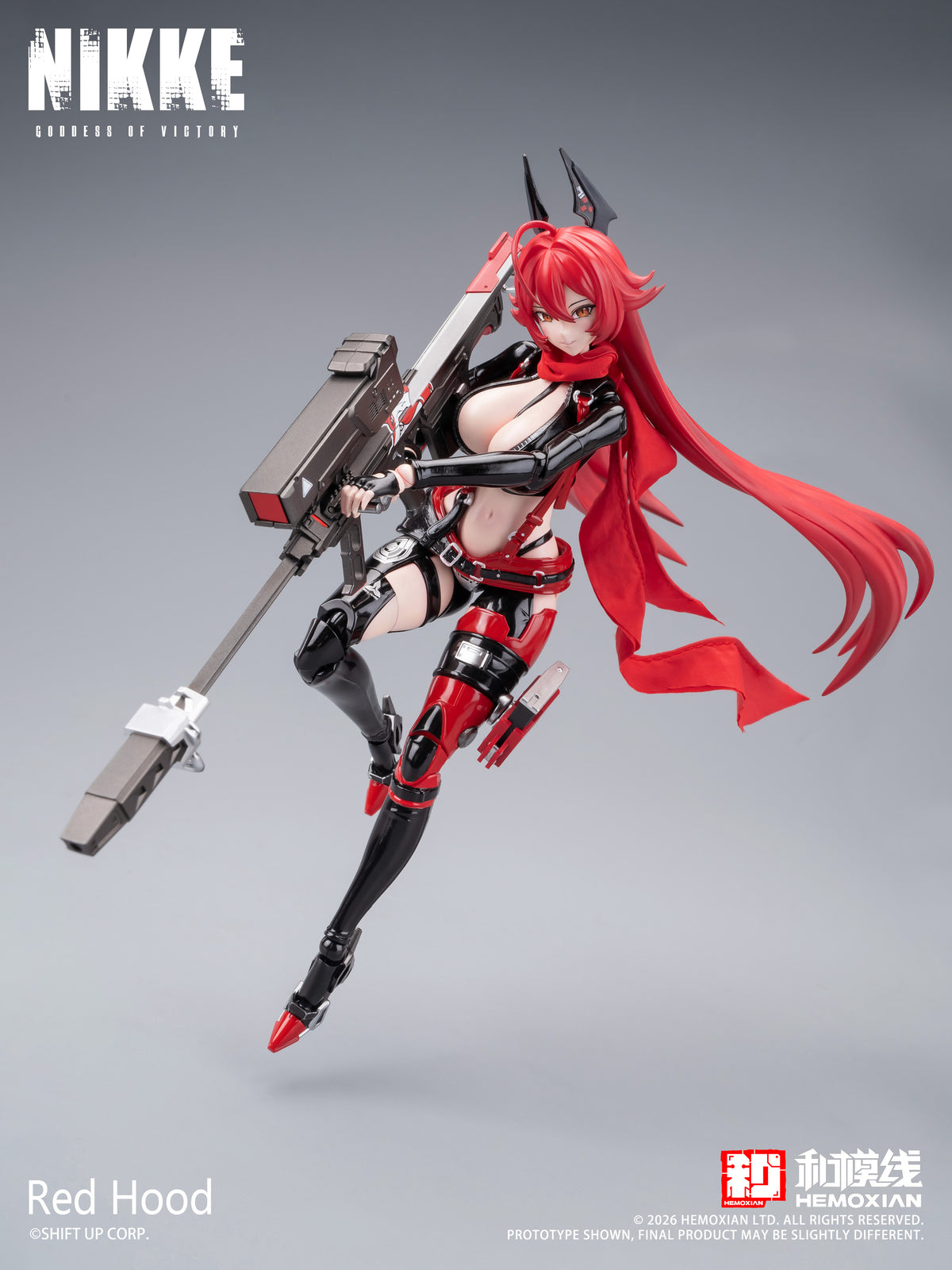 勝利の女神:NIKKE レッドフード 1/12プラスチックキット【予約商品】