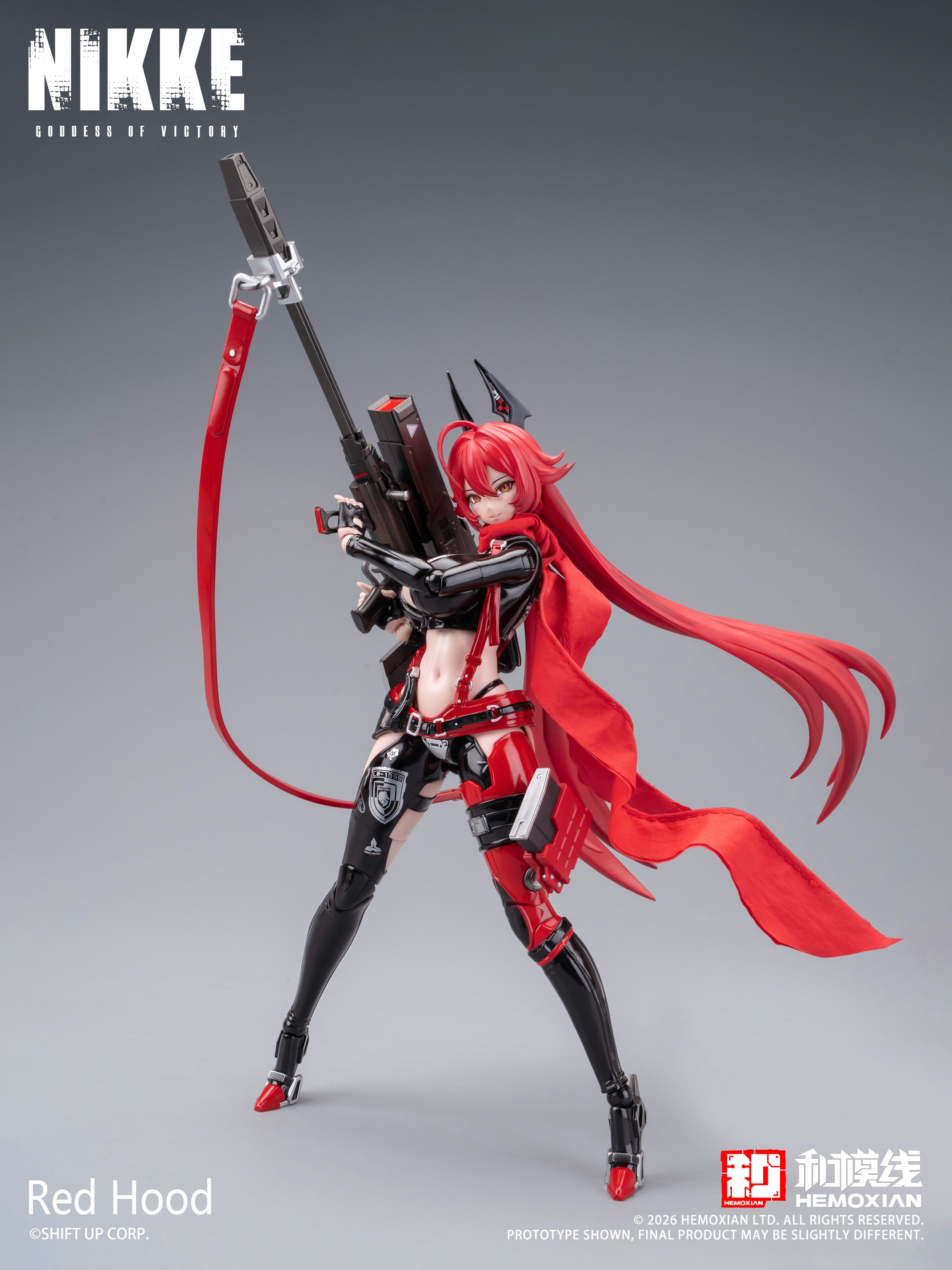 NIKKE 非売品 レア 当選品 レッドフード 紅蓮 マトリョーシカ ５体セット 勝利の女神:NIKKE レッドフード 1/12プラスチックキット【予約商品