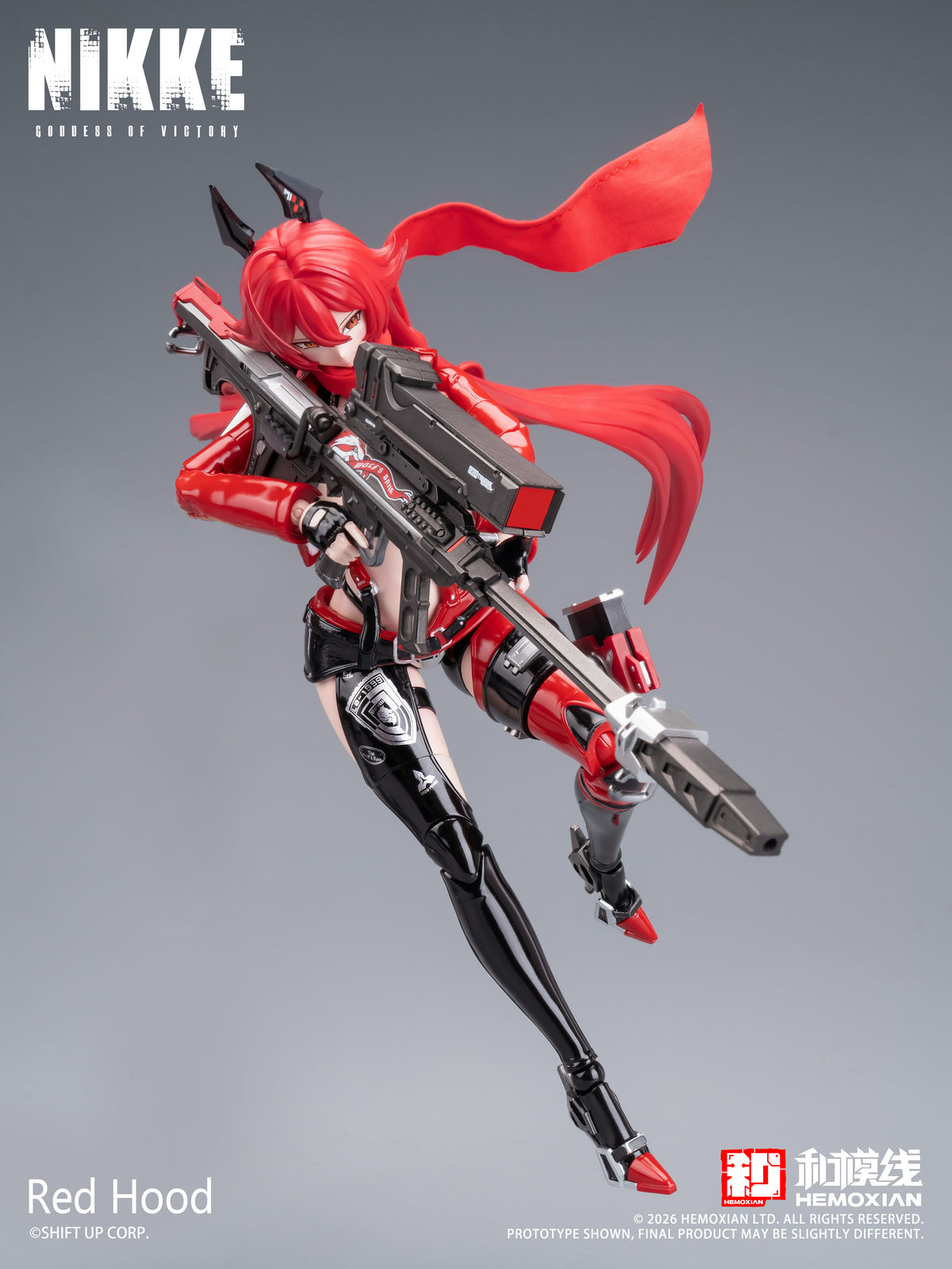 勝利の女神:NIKKE レッドフード 1/12プラスチックキット【予約商品】