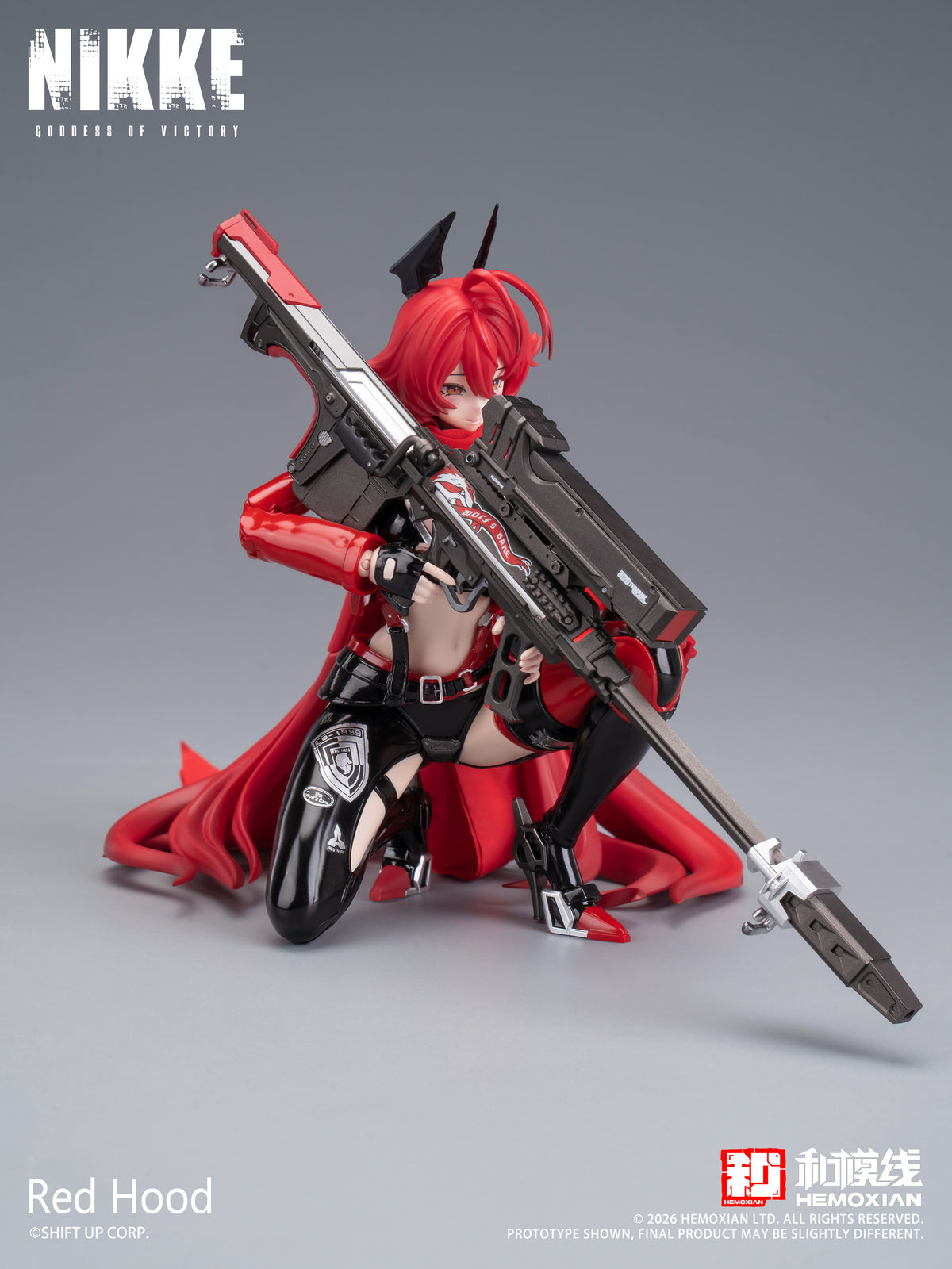 勝利の女神:NIKKE レッドフード 1/12プラスチックキット【予約商品】