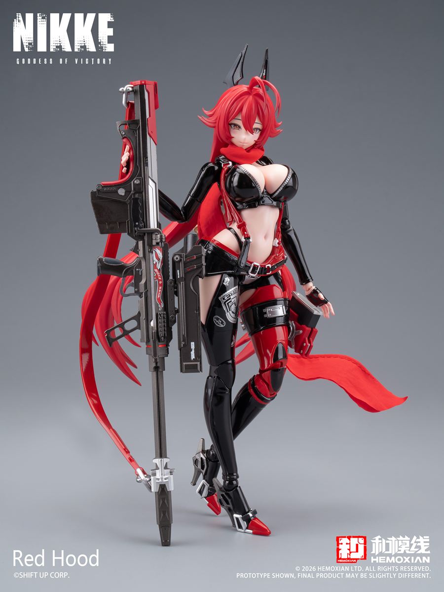 勝利の女神:NIKKE レッドフード 1/12プラスチックキット【予約商品】