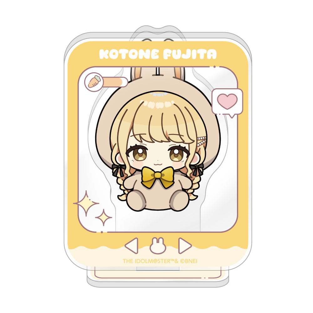 学園アイドルマスター ミニアクリルスタンド うさぐるみVer. 藤田ことね【予約商品】