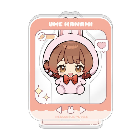 学園アイドルマスター ミニアクリルスタンド うさぐるみVer. 花海佑芽【予約商品】