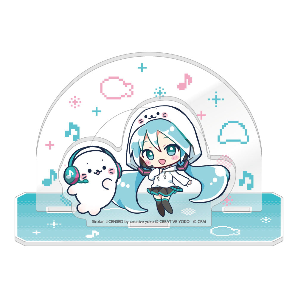 しろたん×初音ミク 第2弾 アクリルジオラマ 初音ミク【予約商品】