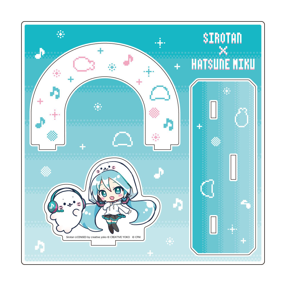 しろたん×初音ミク 第2弾 アクリルジオラマ 初音ミク【予約商品】