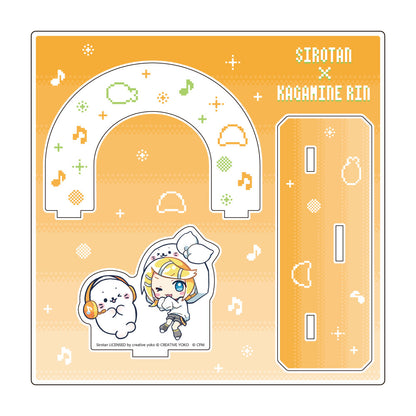 しろたん×初音ミク 第2弾 アクリルジオラマ 鏡音リン【予約商品】