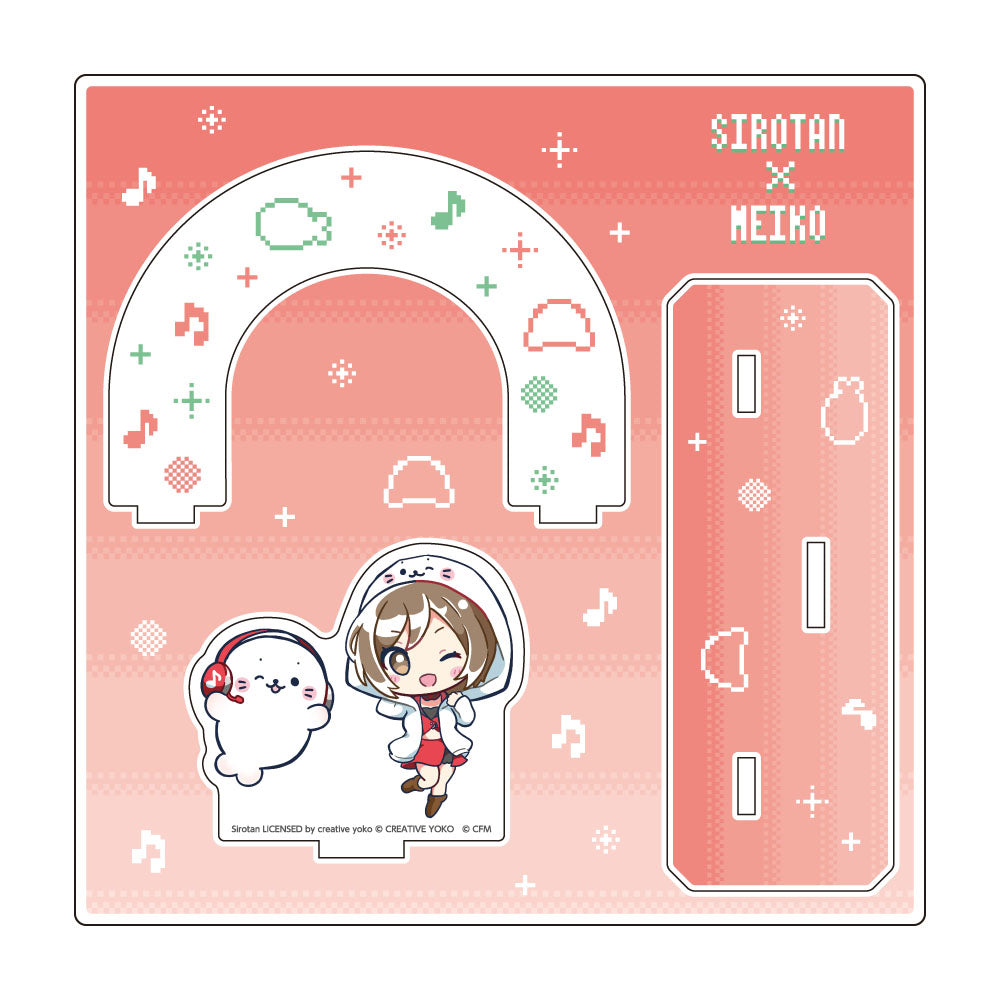 しろたん×初音ミク 第2弾 アクリルジオラマ MEIKO【予約商品】