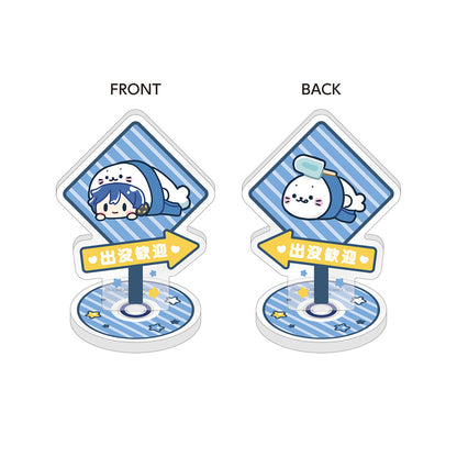 しろたん×初音ミク 第2弾 ベアリングアクリルスタンド KAITO【予約商品】