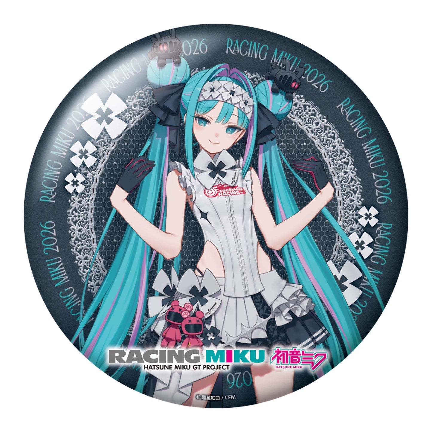 レーシングミク 2026 カフェVer. BIG缶バッジ【予約商品】