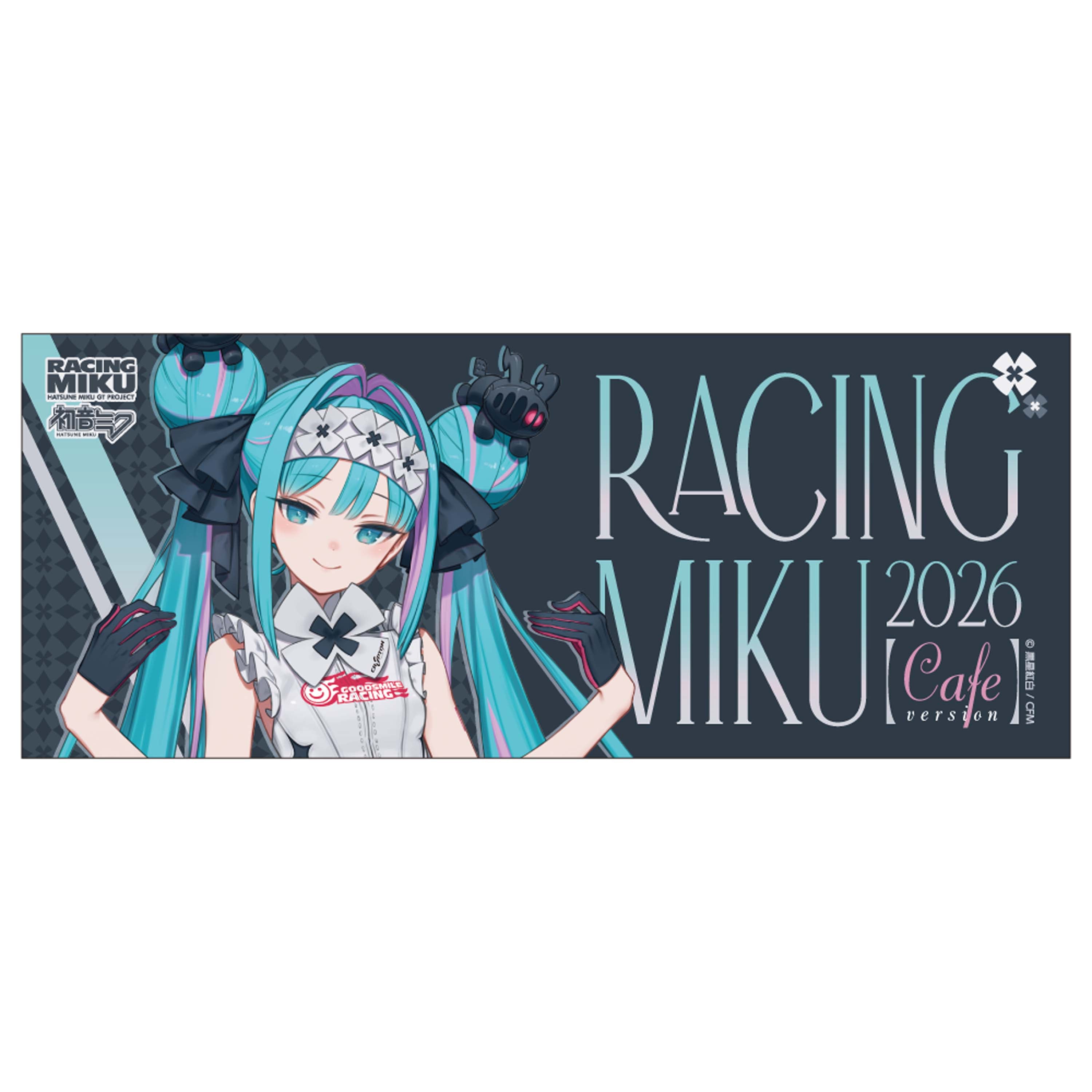 レーシングミク 2026 カフェVer. フェイスタオル【予約商品】 - Tokyo
