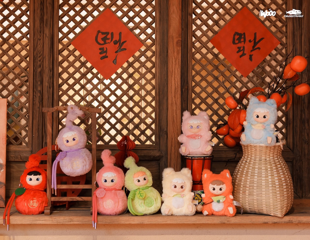 【Box/6】006_Cimmy HULUとフォックスシリーズ ぬいぐるみブラインドボックス【予約商品】