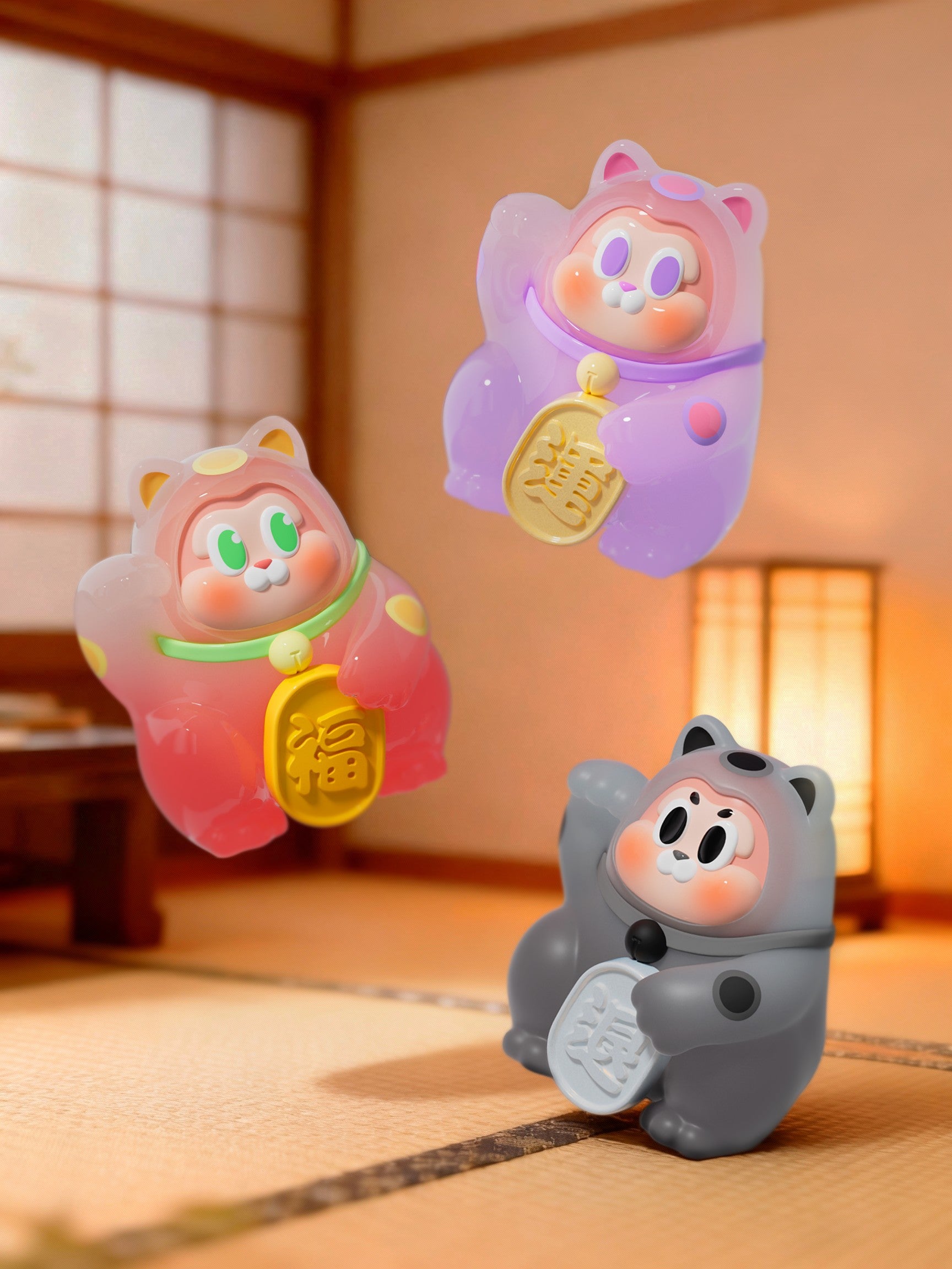 Box/12】007_THE SLLO 福招き猫シリーズ ブラインドボックス【予約商品