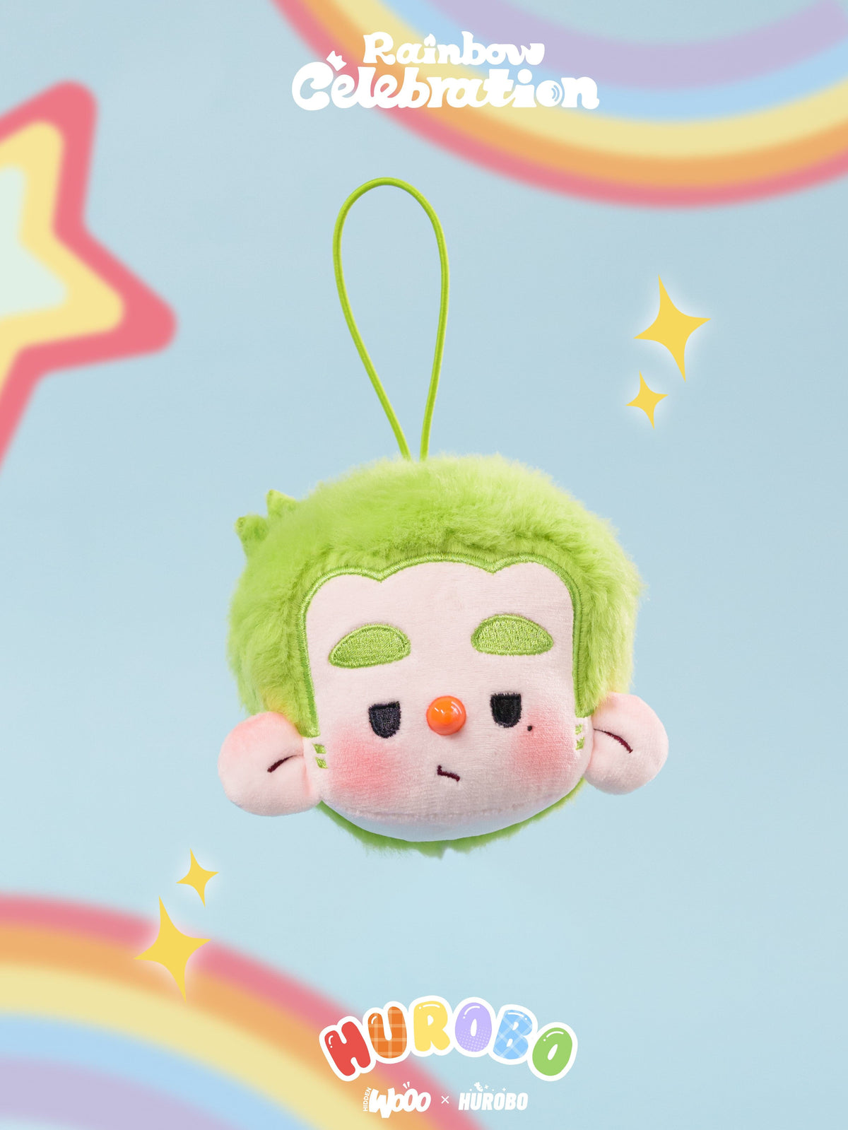 【Box/6】010_HUROBO レインボーセレブレーション ぬいぐるみペンダント【予約商品】