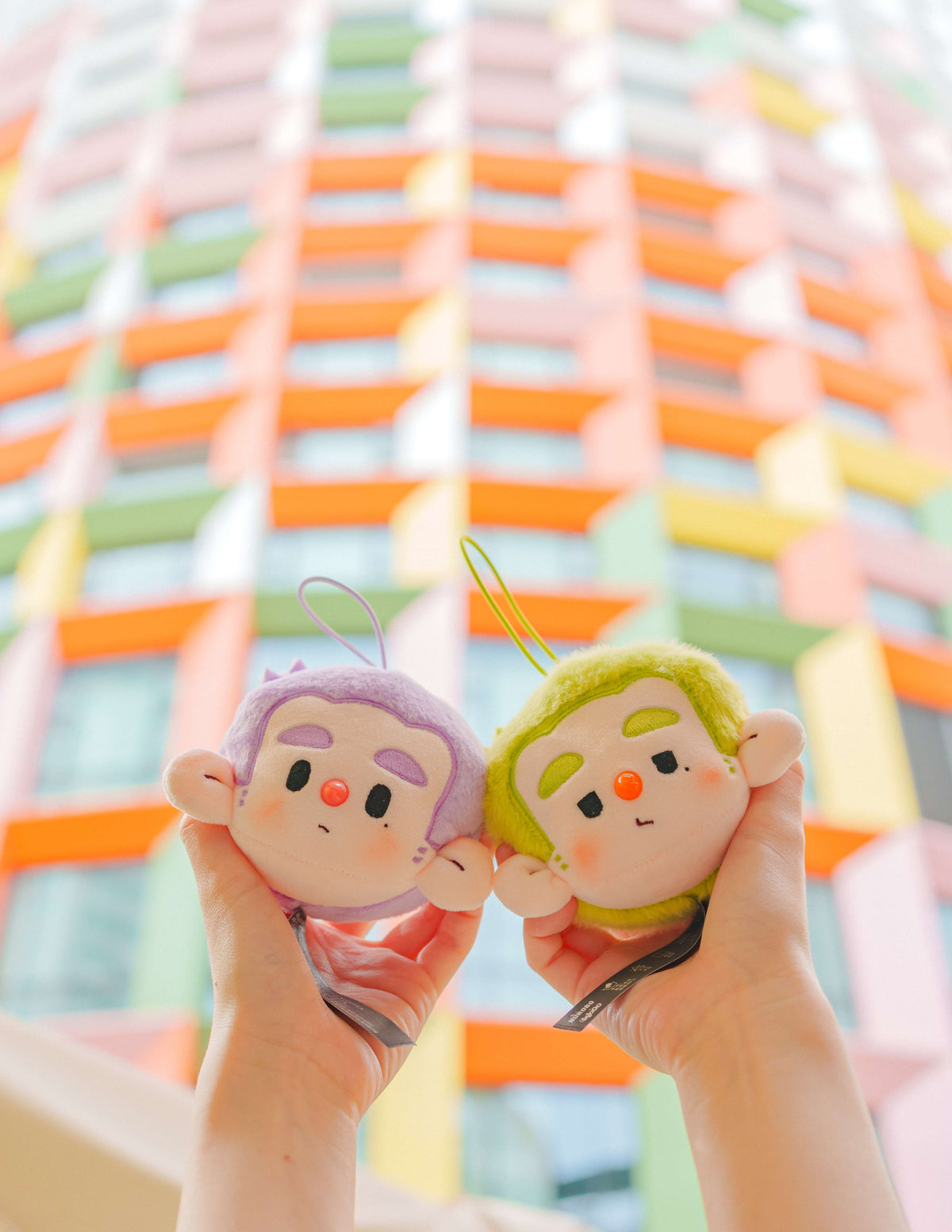 【Box/6】010_HUROBO レインボーセレブレーション ぬいぐるみペンダント【予約商品】