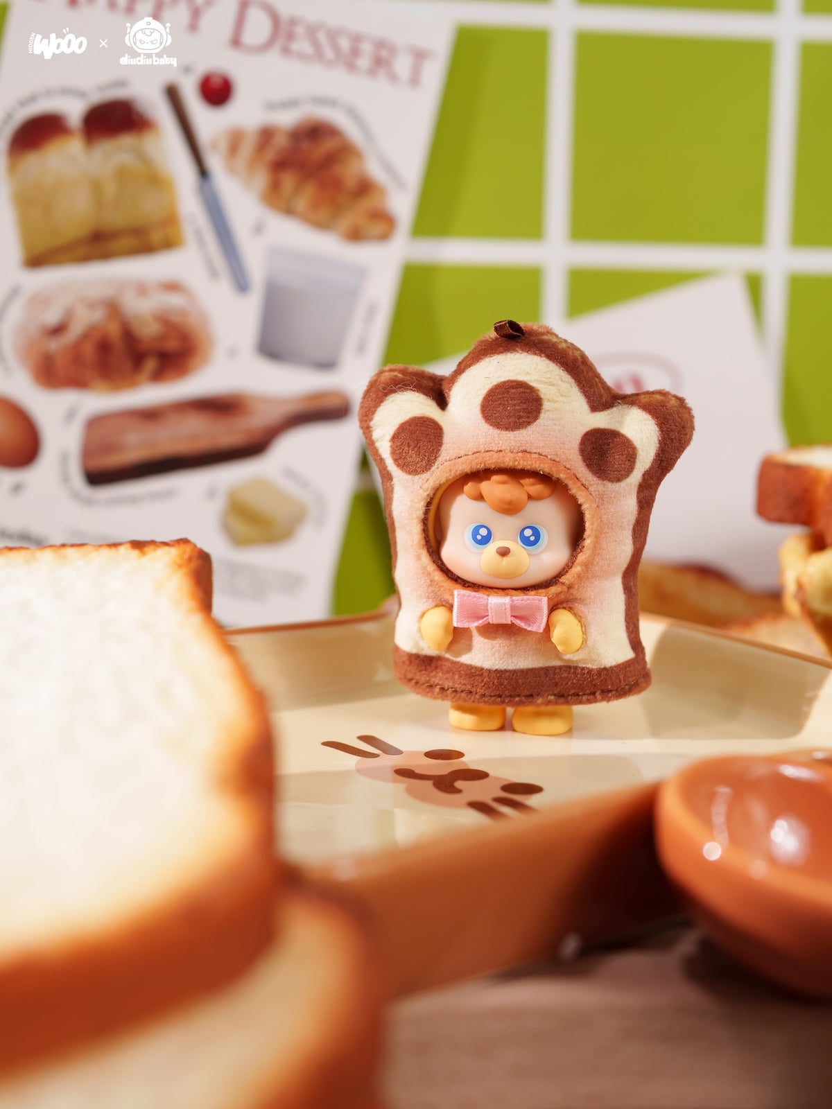 【Box/8】011_diudiu baby パワーベアシリーズ ブラインドボックス【予約商品】