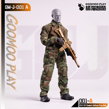 GOOMOO G3コンバットウェア 1/12スケール可動フィギュア用着せ替え服 GM-J-001-A【予約商品】