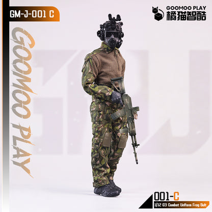 GOOMOO G3コンバットウェア 1/12スケール可動フィギュア用着せ替え服 GM-J-001-C【予約商品】