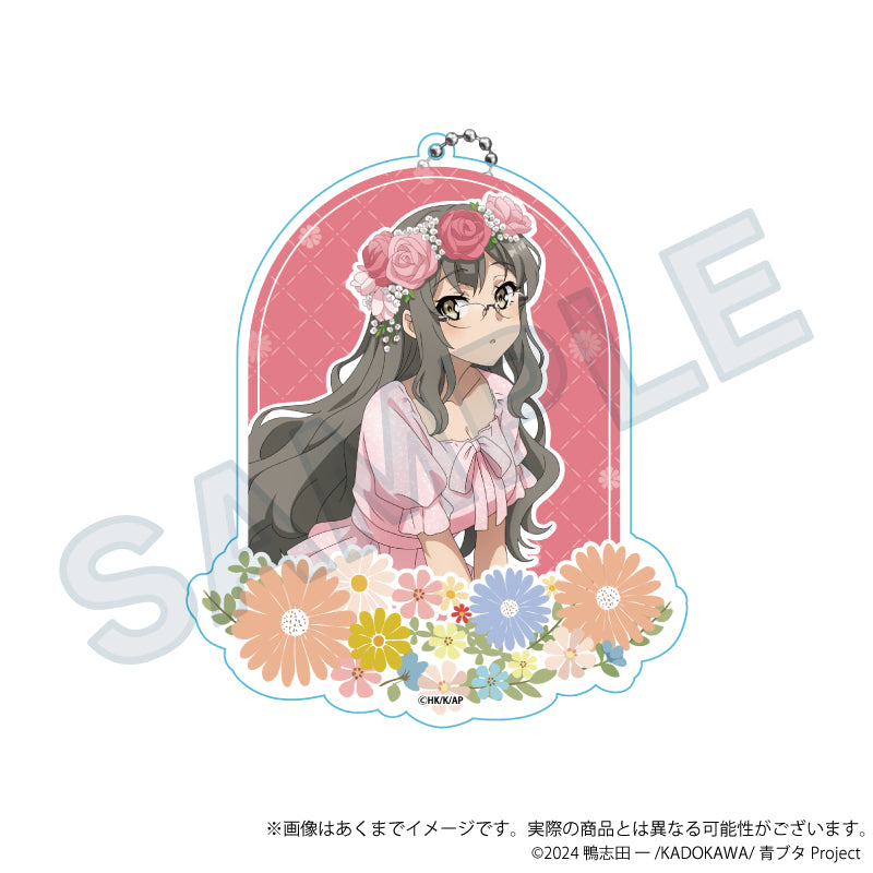 青春ブタ野郎シリーズ ビッグアクリルキーホルダー 花冠Ver. 双葉理央【予約商品】