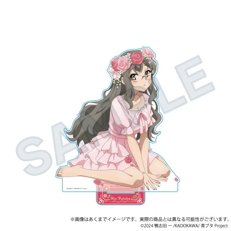青春ブタ野郎シリーズ 特大アクリルスタンド 花冠Ver. 双葉理央【予約商品】