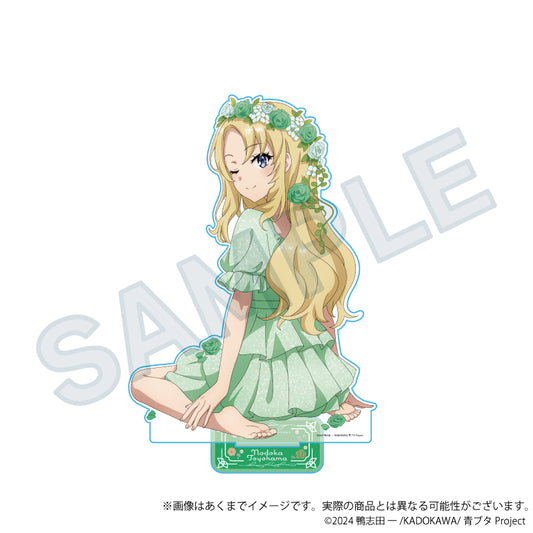 青春ブタ野郎シリーズ 特大アクリルスタンド 花冠Ver. 豊浜のどか【予約商品】