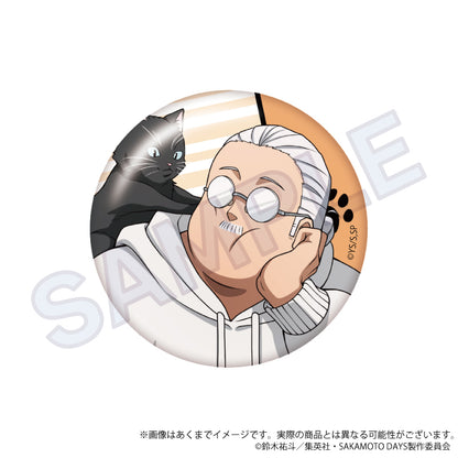 【Box/8】SAKAMOTO DAYS トレーディング缶バッジ 猫と戯れVer.【予約商品】