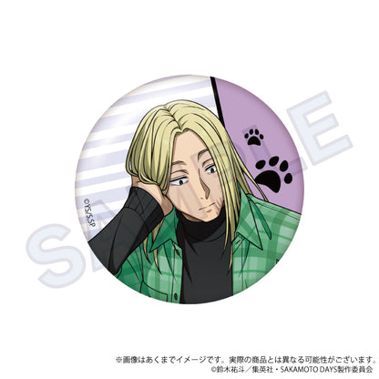 【Box/8】SAKAMOTO DAYS トレーディング缶バッジ 猫と戯れVer.【予約商品】
