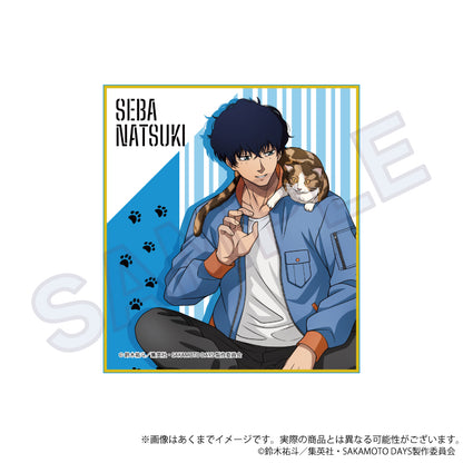 【Box/8】SAKAMOTO DAYS トレーディングミニ色紙 猫と戯れVer.【予約商品】