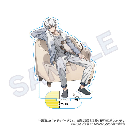 SAKAMOTO DAYS アクリルスタンド 猫と戯れVer. X(スラー)【予約商品】