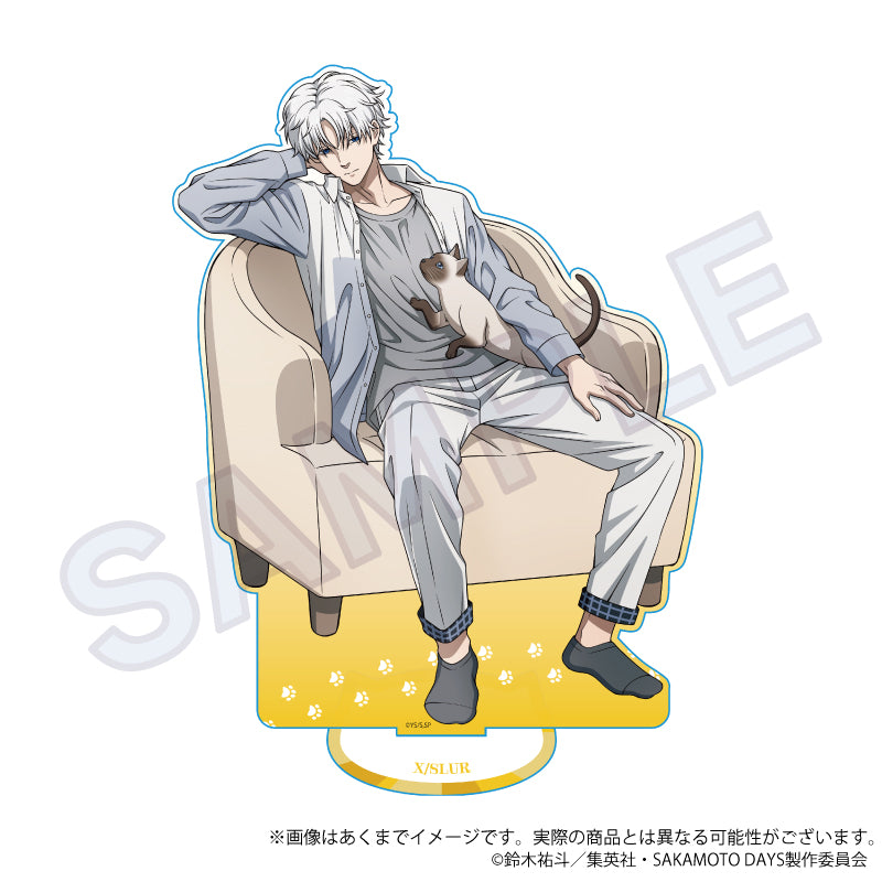 SAKAMOTO DAYS ビッグアクリルスタンド 猫と戯れVer. X(スラー)【予約商品】