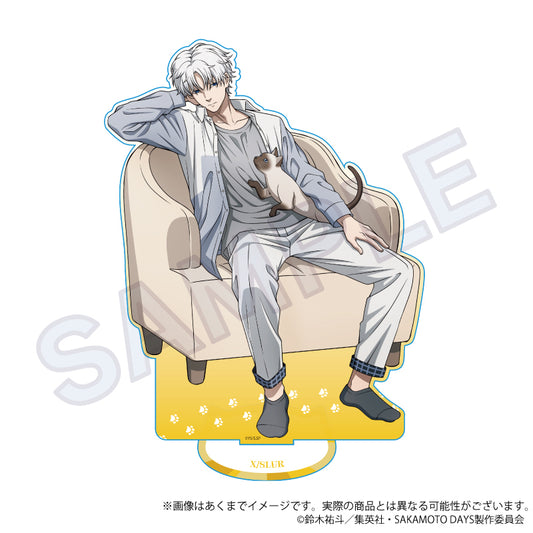 SAKAMOTO DAYS ビッグアクリルスタンド 猫と戯れVer. X(スラー)【予約商品】