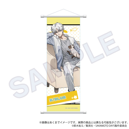 SAKAMOTO DAYS B2半裁タペストリー 猫と戯れVer. X(スラー)【予約商品】