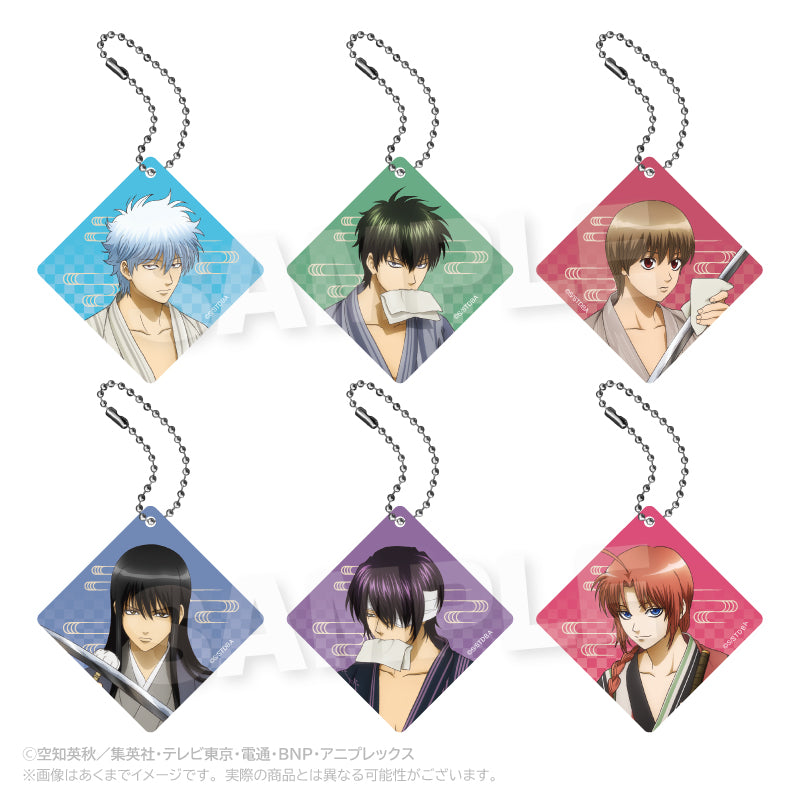 【Box/6】銀魂 トレーディングアクリルキーホルダー 手入れVer.【予約商品】
