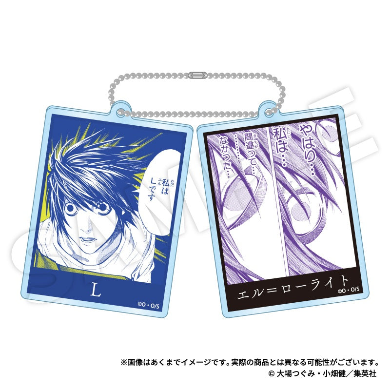 DEATH NOTE スライドアクリルキーホルダー L【予約商品】