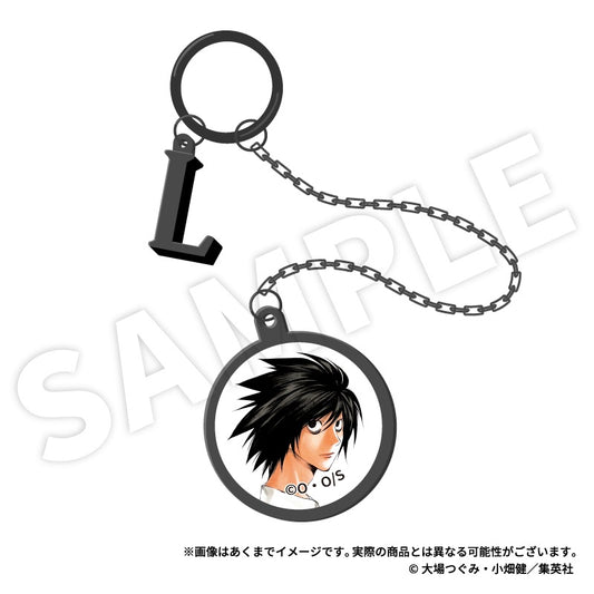 DEATH NOTE 金属キーホルダー L【予約商品】