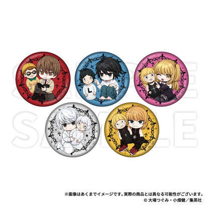 【Box/5】DEATH NOTE トレーディング缶バッジ 指人形Ver.【予約商品】