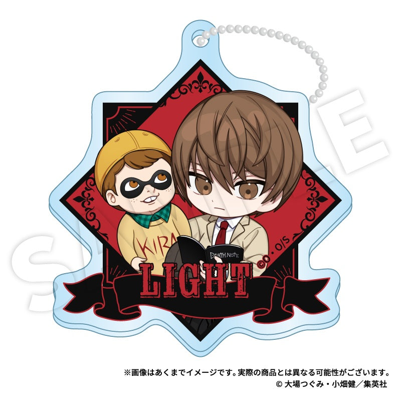 Box/5】DEATH NOTE トレーディングアクリルキーホルダー 指人形Ver