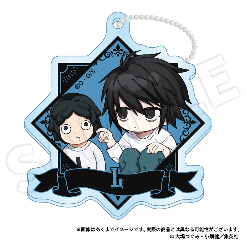 Box/5】DEATH NOTE トレーディングアクリルキーホルダー 指人形Ver