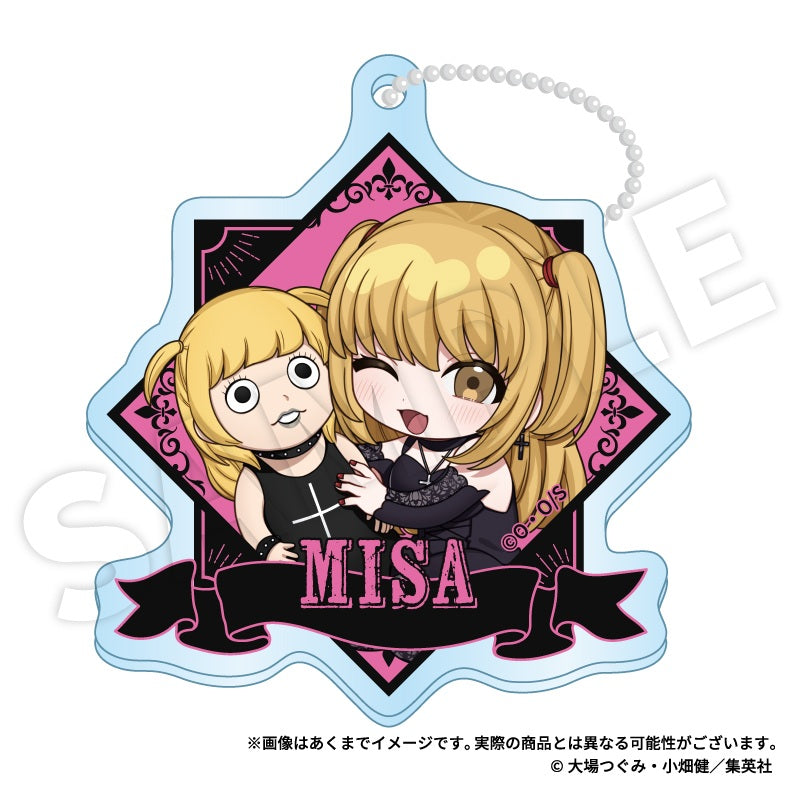 【Box/5】DEATH NOTE トレーディングアクリルキーホルダー 指人形Ver.【予約商品】