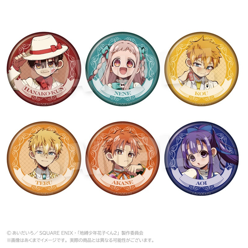 【Box/6】地縛少年花子くん2 トレーディング缶バッジ リボンVer.【予約商品】
