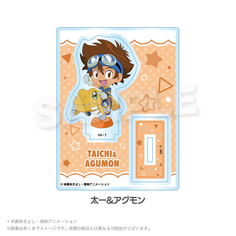 デジモンアドベンチャー ミニキャラスタンド 遊具Ver. 太一&アグモン【予約商品】