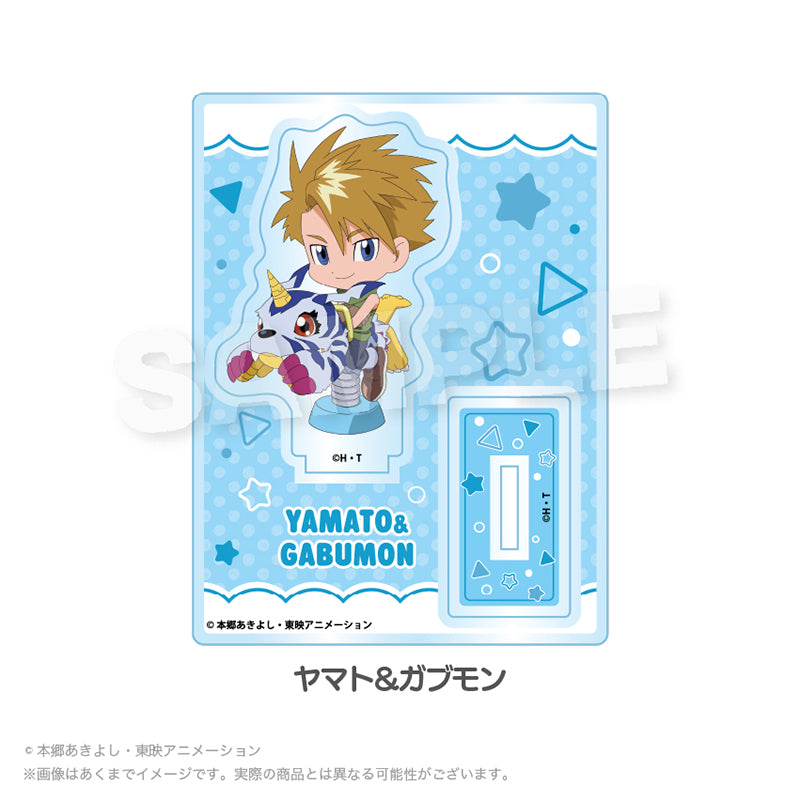 デジモンアドベンチャー ミニキャラスタンド 遊具Ver. ヤマト&ガブモン【予約商品】