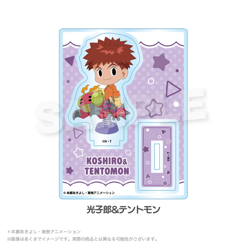 デジモンアドベンチャー ミニキャラスタンド 遊具Ver. 光子郎&テントモン【予約商品】