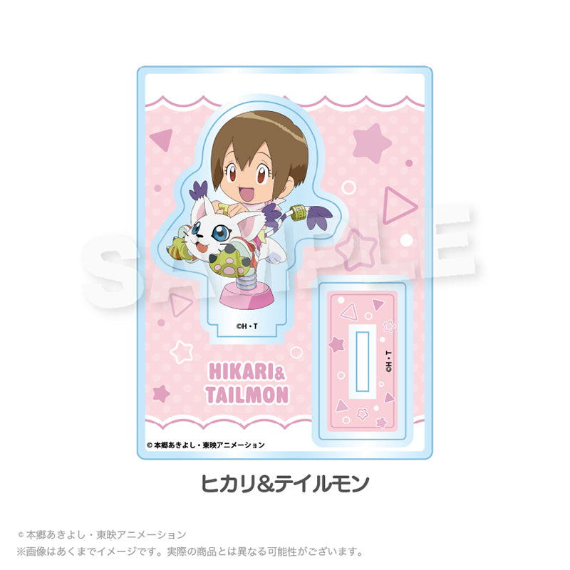 デジモンアドベンチャー ミニキャラスタンド 遊具Ver. ヒカリ&テイルモン【予約商品】