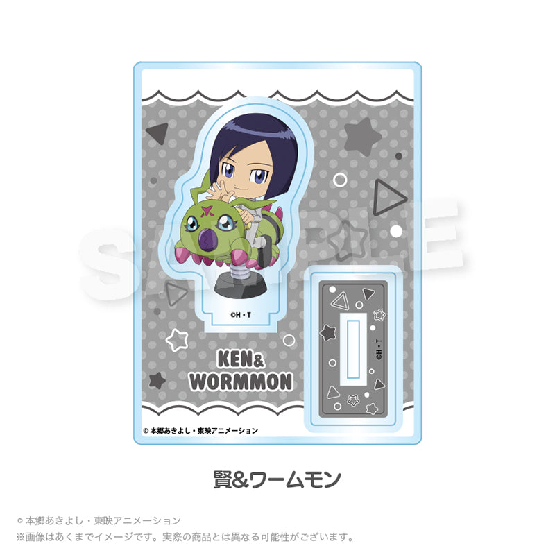デジモンアドベンチャー02 ミニキャラスタンド 遊具Ver. 賢&ワームモン【予約商品】