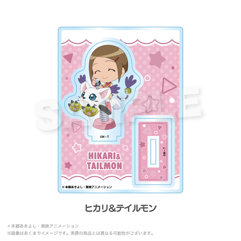 デジモンアドベンチャー02 ミニキャラスタンド 遊具Ver. ヒカリ&テイルモン【予約商品】