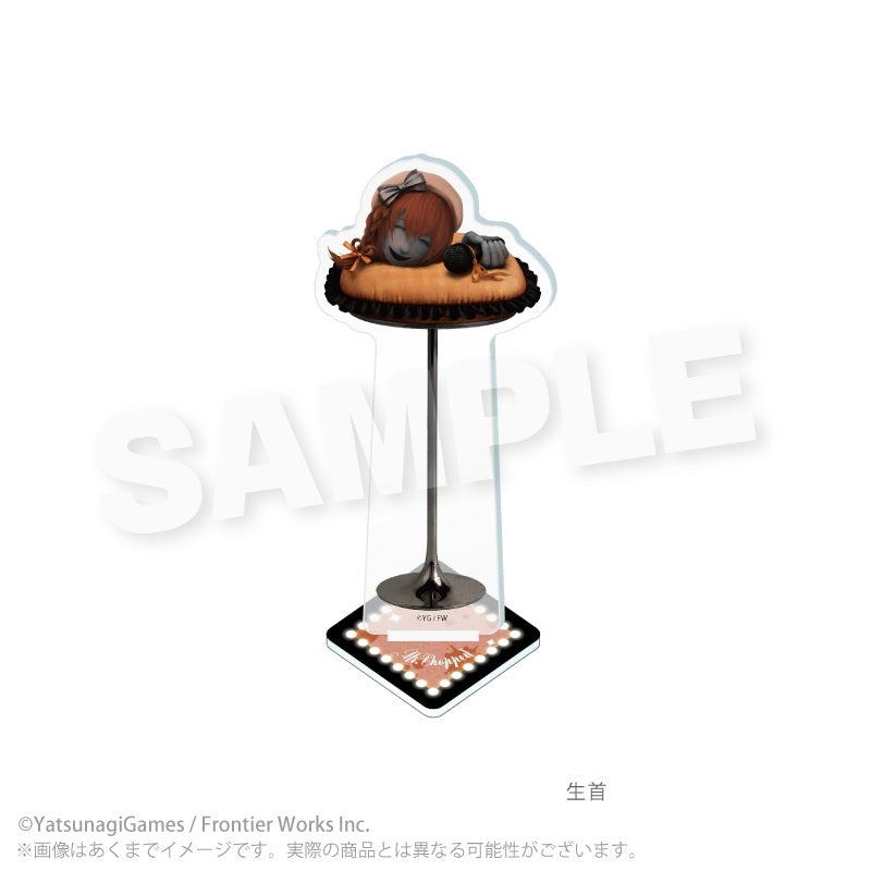 文字化化 アクリルスタンド アイドルVer. 生首【予約商品】