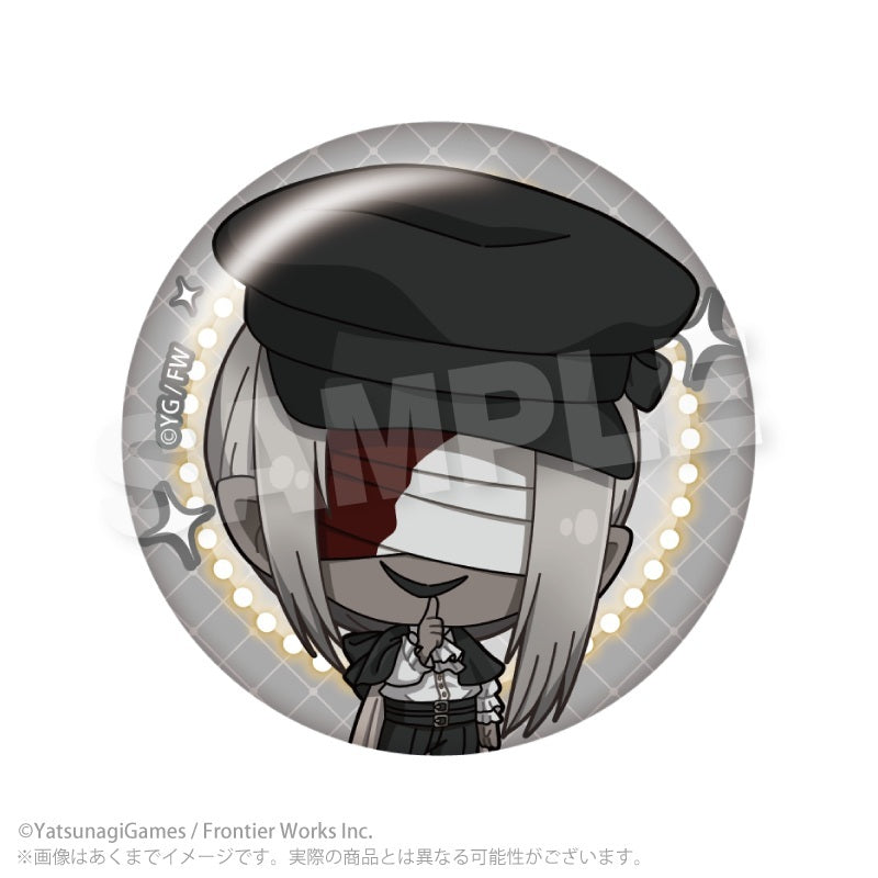 【Box/8】文字化化 トレーディングミニキャラ缶バッジ アイドルVer.【予約商品】
