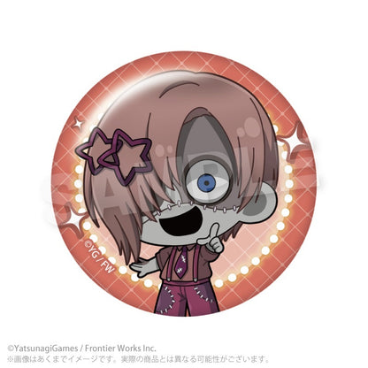 【Box/8】文字化化 トレーディングミニキャラ缶バッジ アイドルVer.【予約商品】